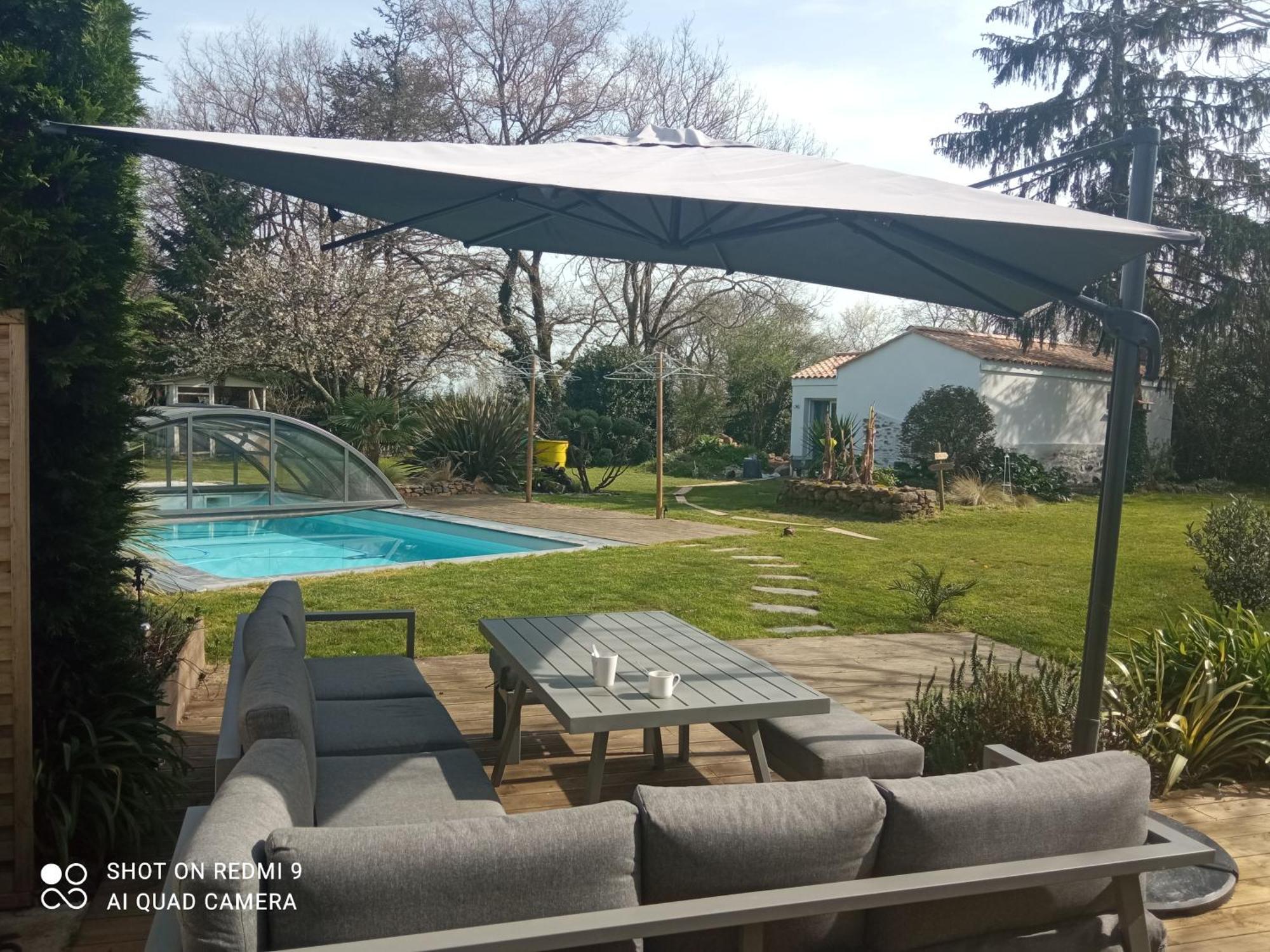 Le Champ-Saint-Pere Mas Des Vignes Piscine Chauffee B&B 외부 사진