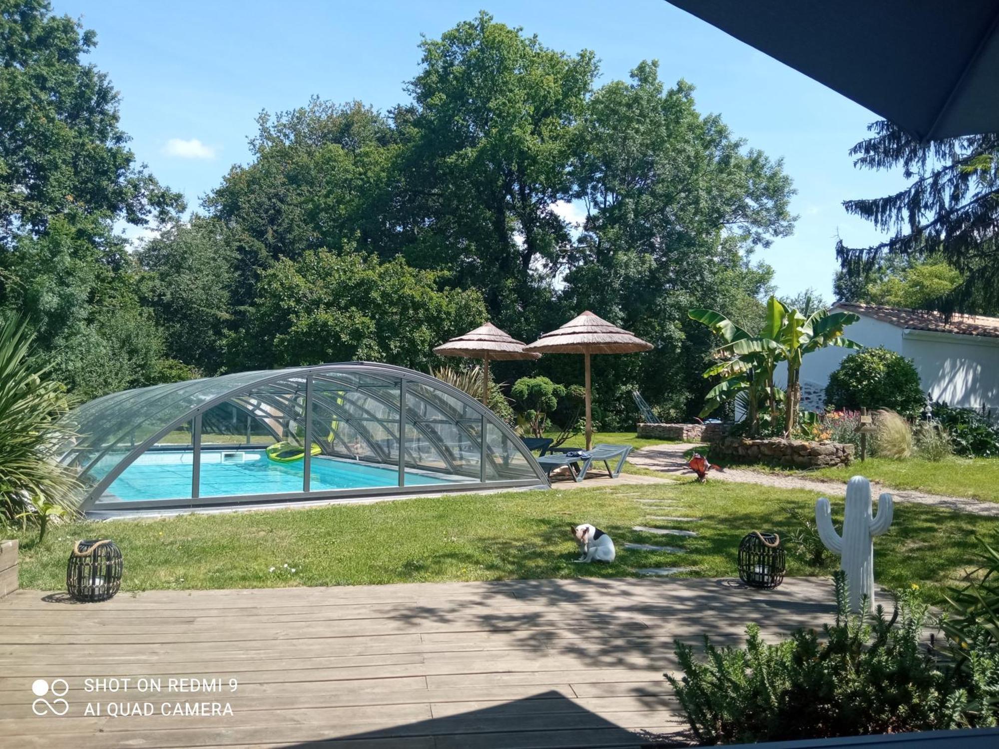Le Champ-Saint-Pere Mas Des Vignes Piscine Chauffee B&B 외부 사진