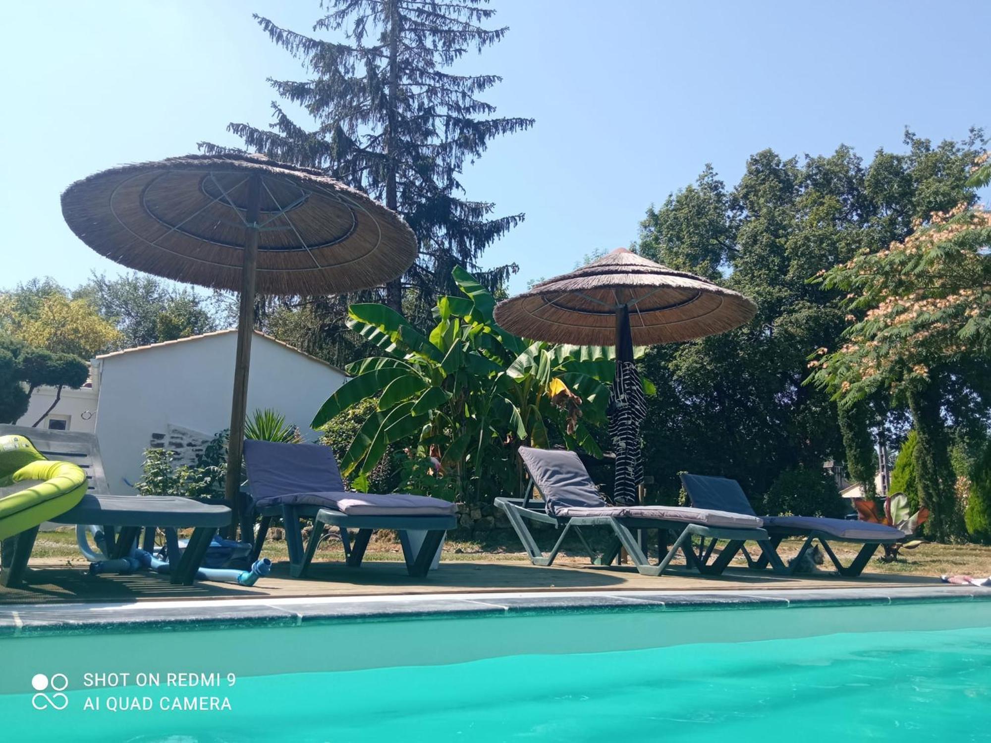 Le Champ-Saint-Pere Mas Des Vignes Piscine Chauffee B&B 외부 사진